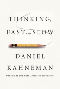 Book cover: Thinking Fast and Slow